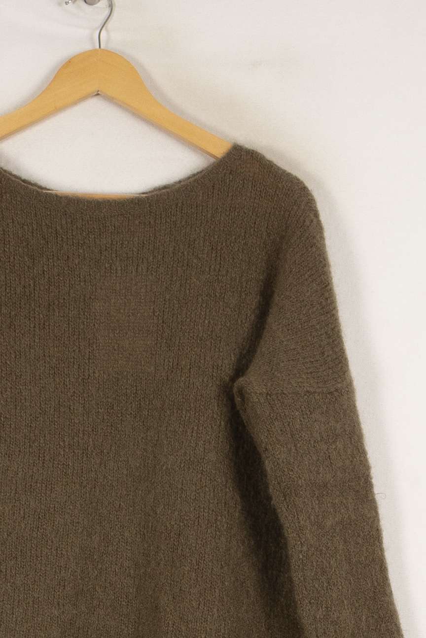 Pull vert - Taille XS/34 de la marque Des petits hauts | PARAD42398 - Vendu par Paradigme - Image 2