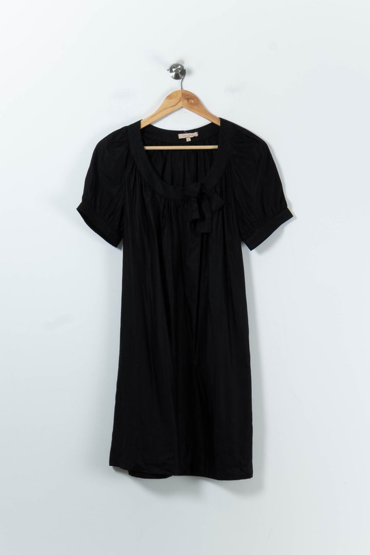Robe noire - Taille M/38 de la marque Sandro | PARAD42401 - Vendu par Paradigme - Image 2