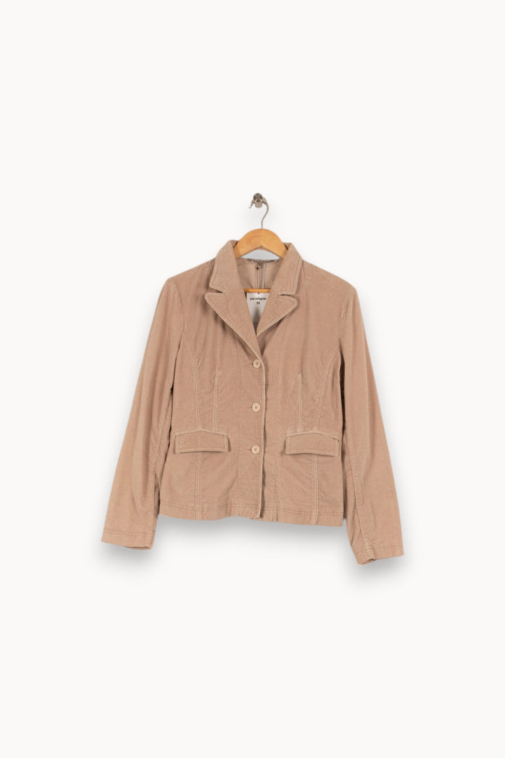 Veste rose côtelée - Taille XXL/44 de la marque Galeries Lafayette | PARAD42407 - Vendu par Paradigme - Image 1