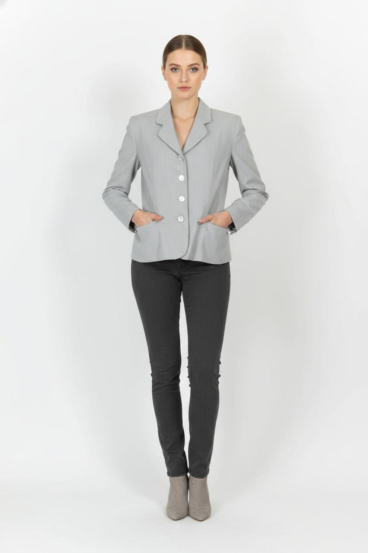 Veste bleue/grise - Taille L/40 de la marque Caroll | PARAD42409 - Vendu par Paradigme - Image 1