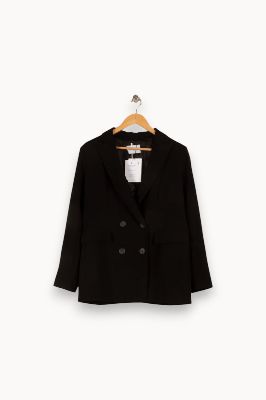Veste noire - Taille S/36 de la marque Laura Laval | PARAD42415 - Vendu par Paradigme - Image 1