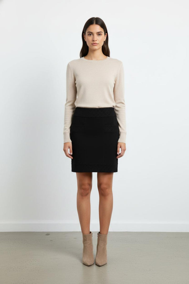 Jupe noire - Taille L/40 de la marque The Kooples | PARAD42433 - Vendu par Paradigme - Image 1