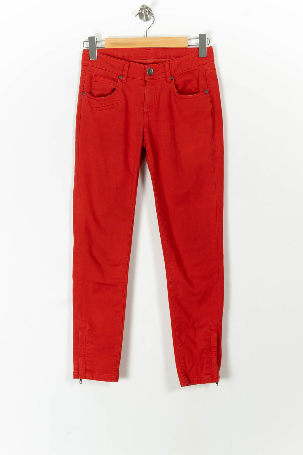 Jean rouge - Taille S/36 de la marque IKKS | PARAD42438 - Vendu par Paradigme - Image 2