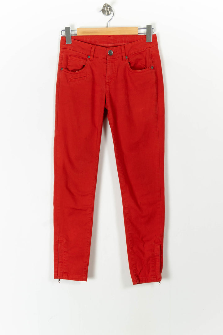 Jean rouge - Taille S/36 de la marque IKKS | PARAD42438 - Vendu par Paradigme - Image 2