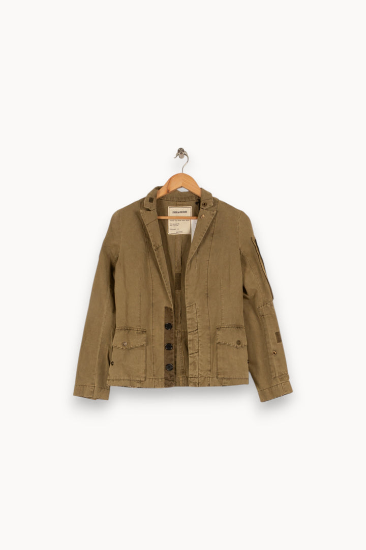 Veste verte - Taille XS/34 de la marque Zadig&Voltaire | PARAD42492 - Vendu par Paradigme - Image 1