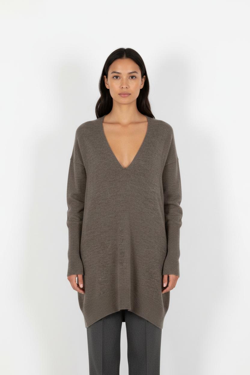 Robe pull grise - Taille S/36