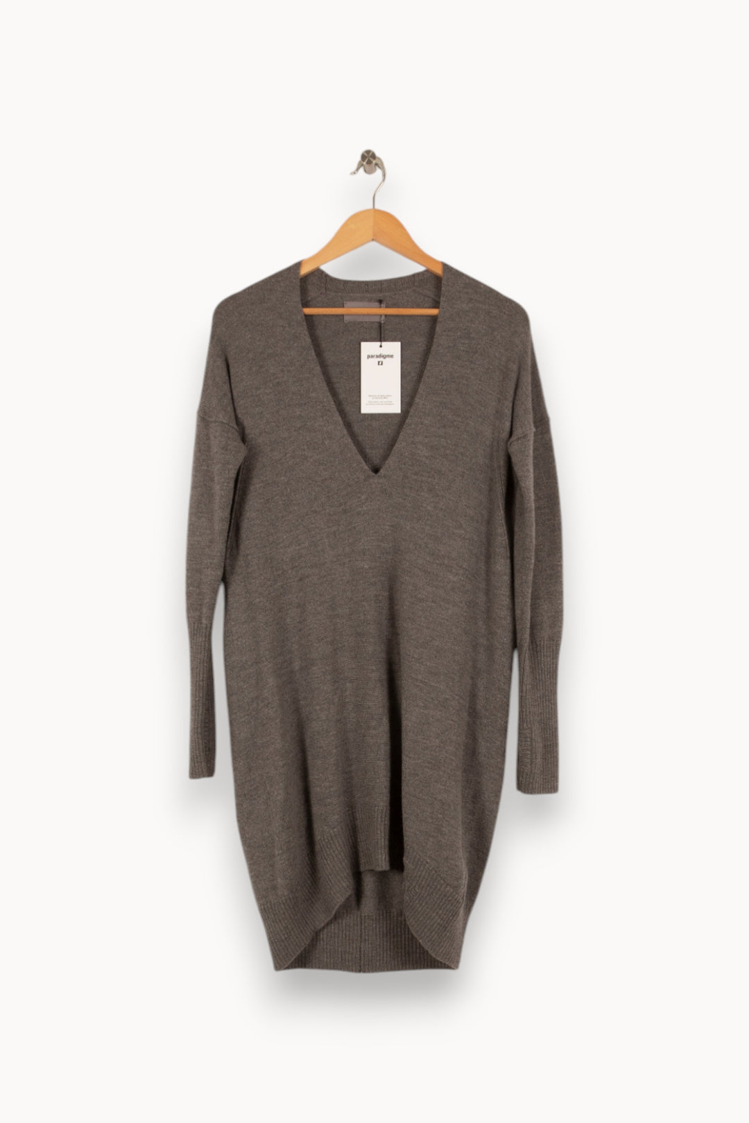 Robe pull grise - Taille S/36 de la marque Zadig&Voltaire | PARAD42496 - Vendu par Paradigme - Image 1