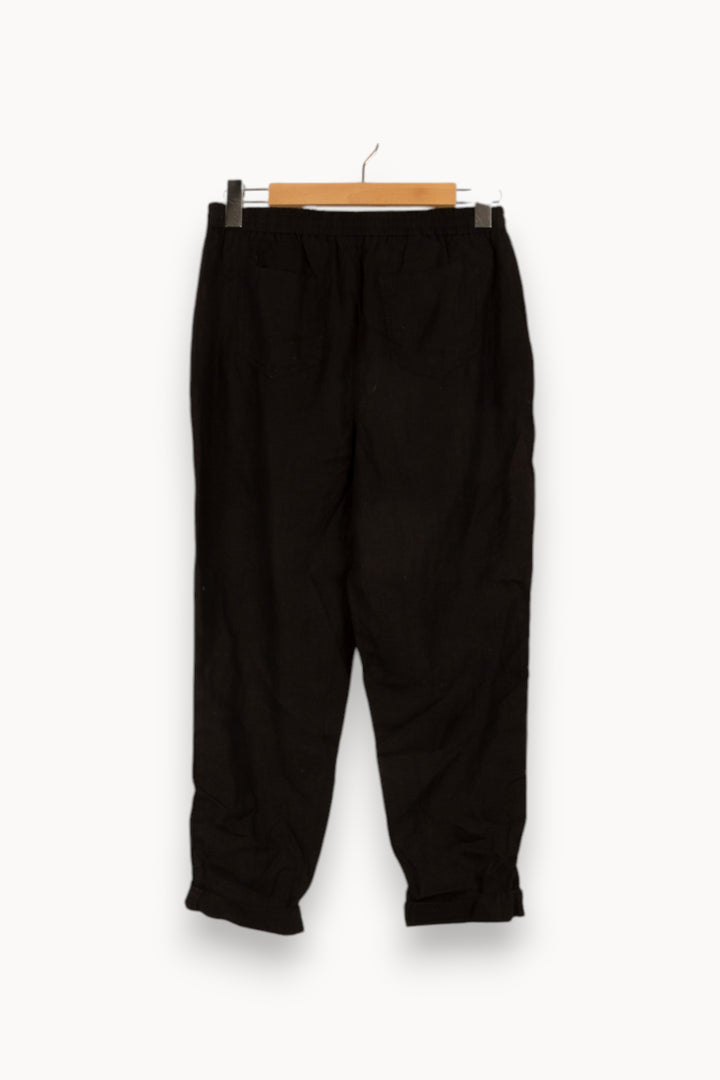 Pantalon noir - Taille L/40 de la marque Maison 123 | PARAD42506 - Vendu par Paradigme - Image 3