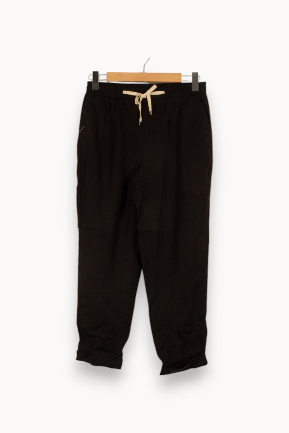Pantalon noir - Taille L/40 de la marque Maison 123 | PARAD42506 - Vendu par Paradigme - Image 1