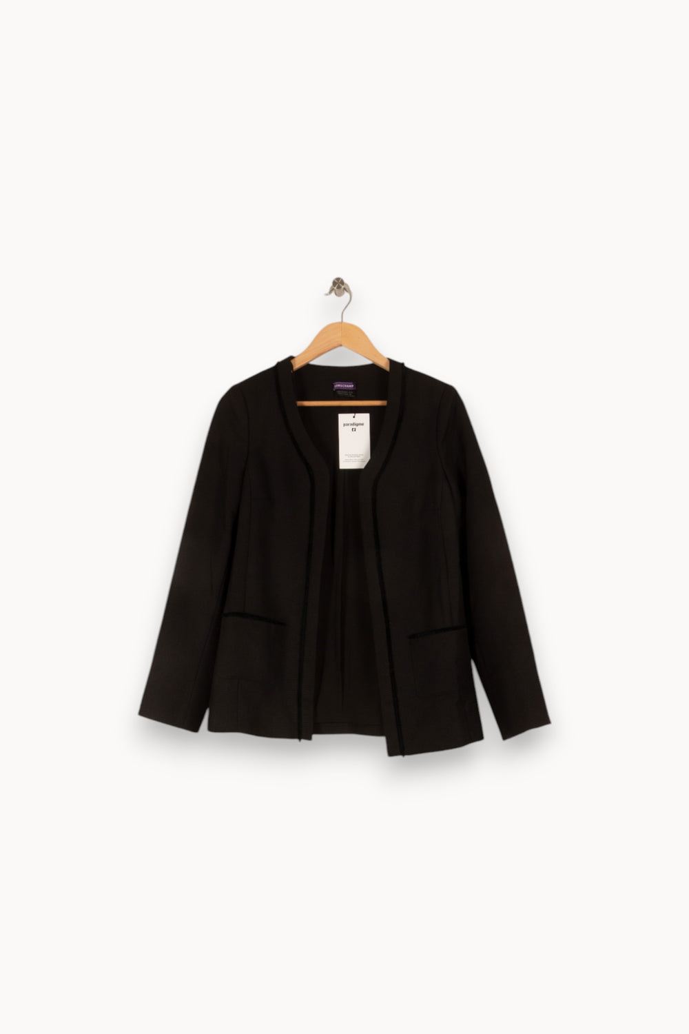 Veste noire - Taille S/36 de la marque Longchamp | PARAD42512 - Vendu par Paradigme - Image 1