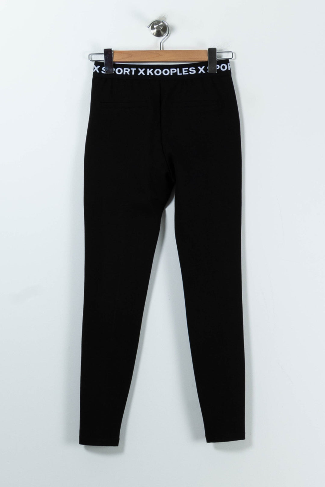 Legging noir - Taille M/38 de la marque The Kooples | PARAD42535 - Vendu par Paradigme - Image 4