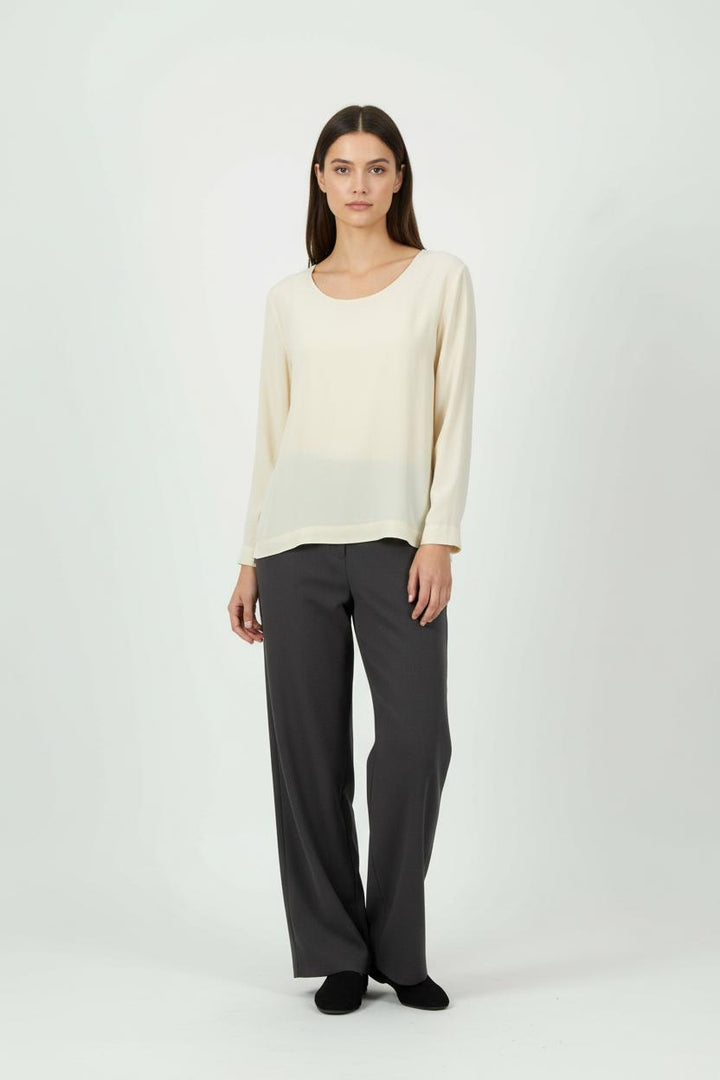 Blouse beige/jaune - Taille M/38 de la marque American Vintage | PARAD42553 - Vendu par Paradigme - Image 1