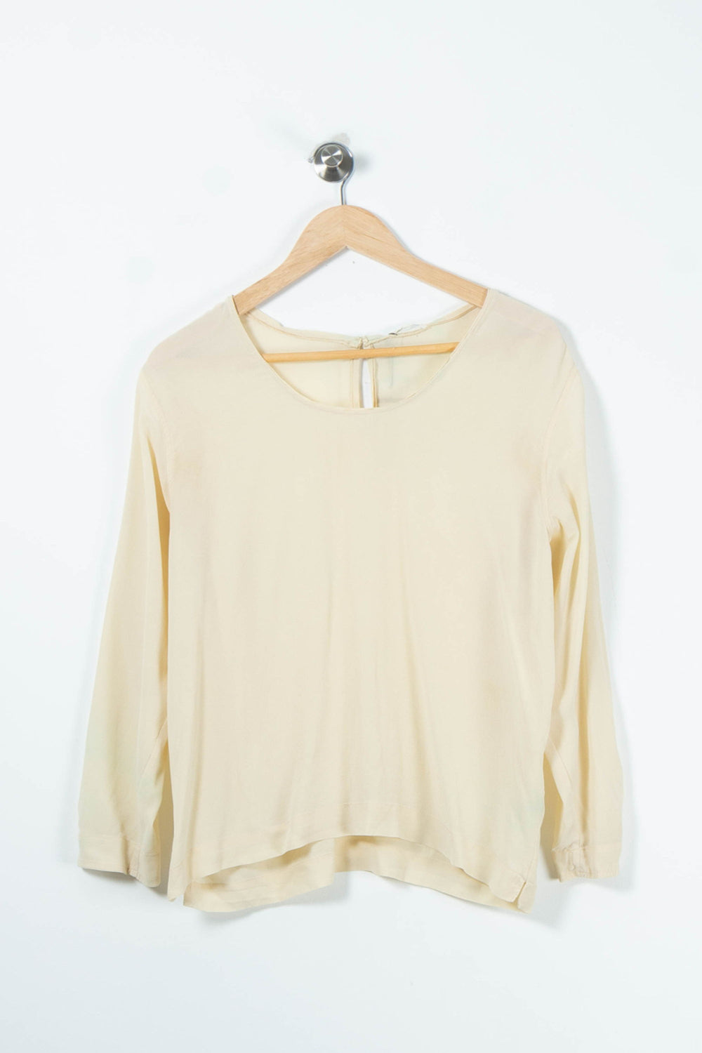 Blouse beige/jaune - Taille M/38 de la marque American Vintage | PARAD42553 - Vendu par Paradigme - Image 2