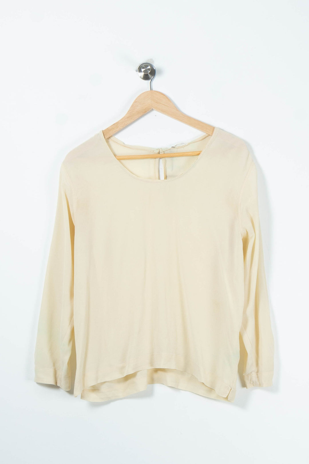 Blouse beige/jaune - Taille M/38 de la marque American Vintage | PARAD42553 - Vendu par Paradigme - Image 2