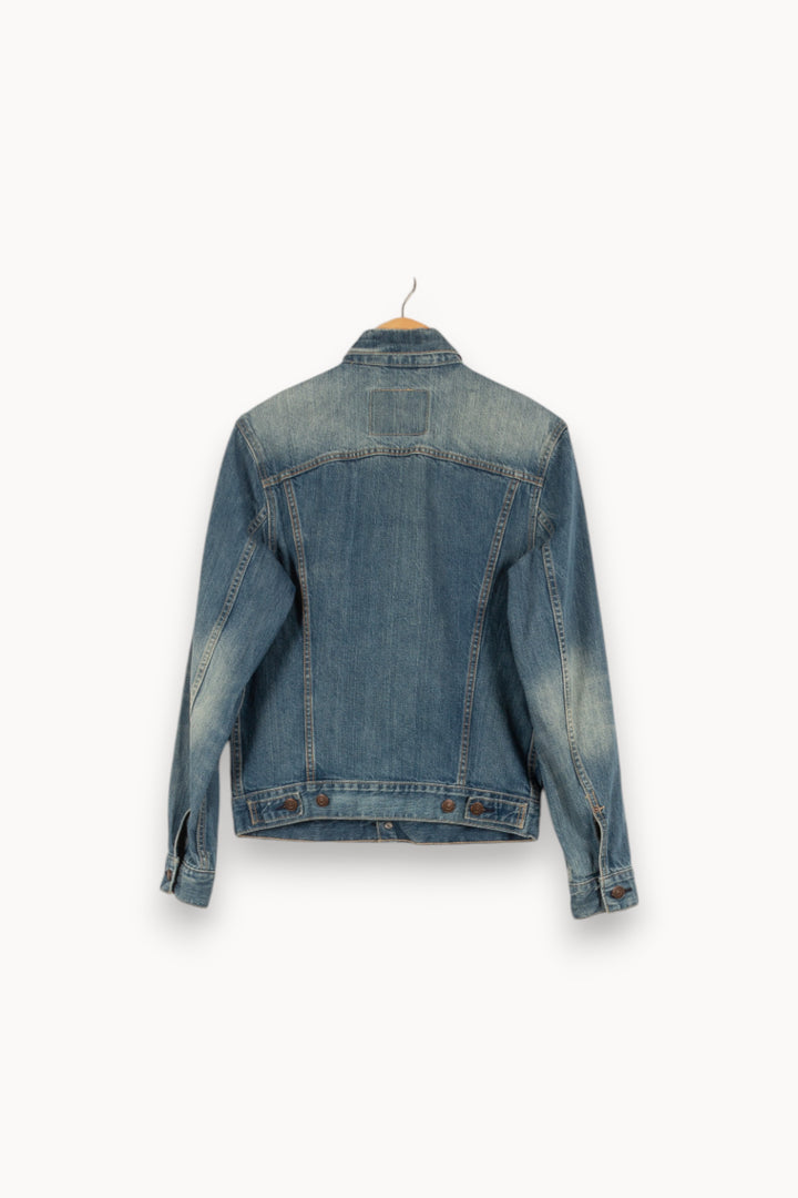 Veste en jean bleu - Taille S/36 de la marque Levi's | PARAD42584 - Vendu par Paradigme - Image 3