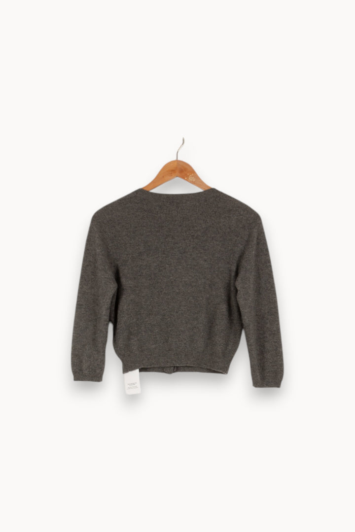 Cardigan gris - Taille S/36 de la marque Absolut Cashmere | PARAD42597 - Vendu par Paradigme - Image 3