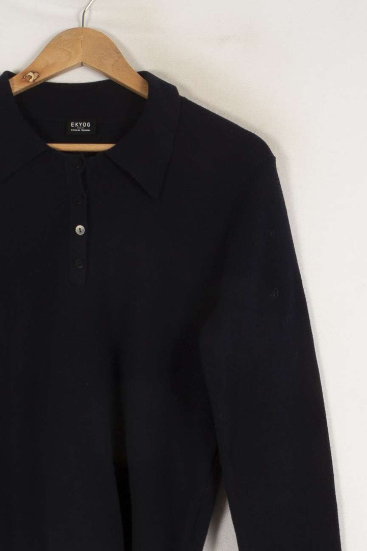 Pull Bleu - Taille S/36 de la marque Ekyog | PARAD42599 - Vendu par Paradigme - Image 2