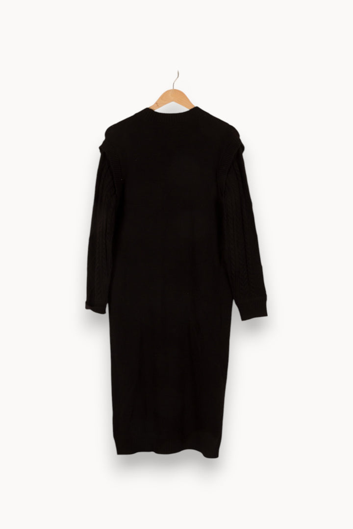 Robe noire - Taille M/38 de la marque Maison 123 | PARAD42622 - Vendu par Paradigme - Image 3