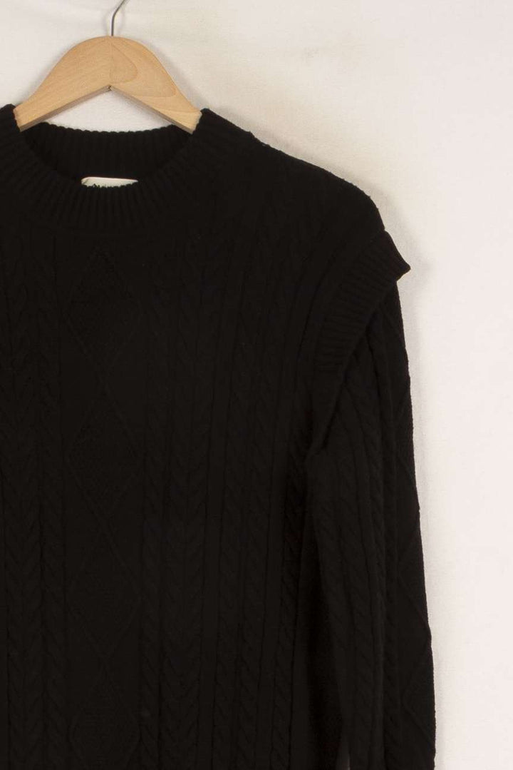 Robe noire - Taille M/38 de la marque Maison 123 | PARAD42622 - Vendu par Paradigme - Image 2