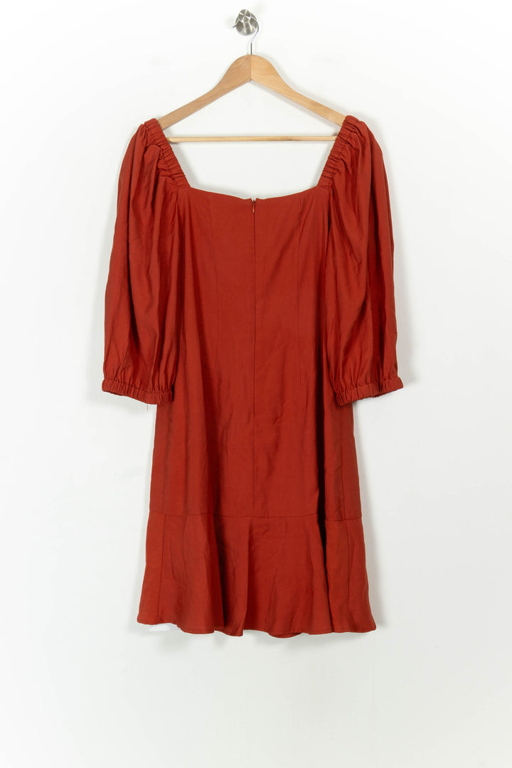 Robe Bordeaux - Taille L/40 de la marque Suncoo | PARAD42632 - Vendu par Paradigme - Image 4