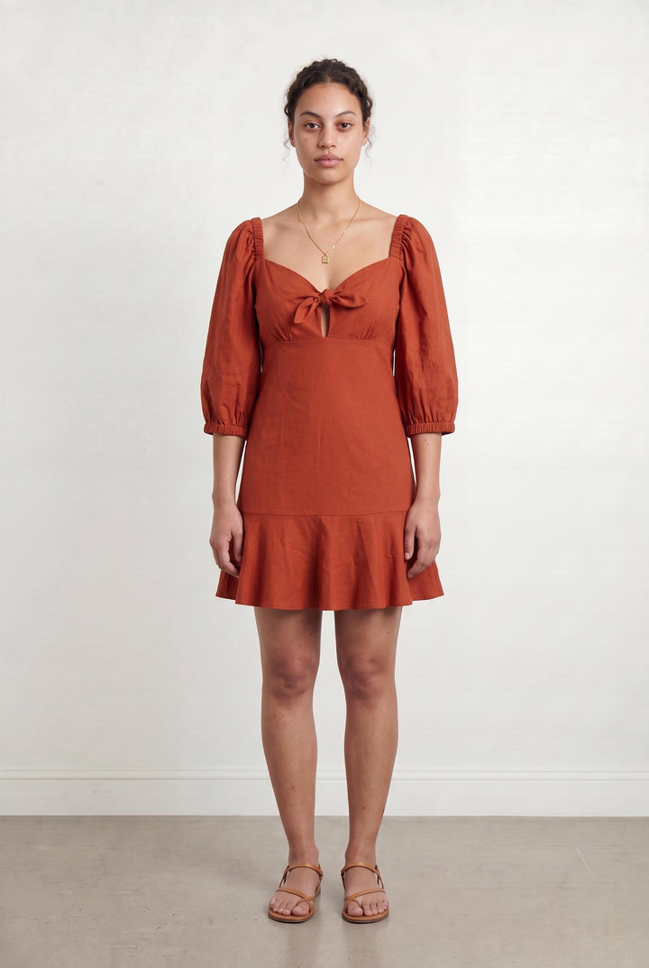 Robe Bordeaux - Taille L/40 de la marque Suncoo | PARAD42632 - Vendu par Paradigme - Image 1