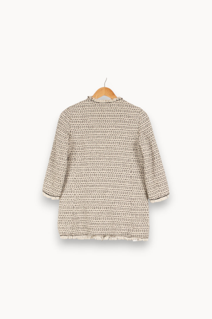Veste noire et blanche - Taille XS/34 de la marque Comptoir des Cotonniers | PARAD42648 - Vendu par Paradigme - Image 3