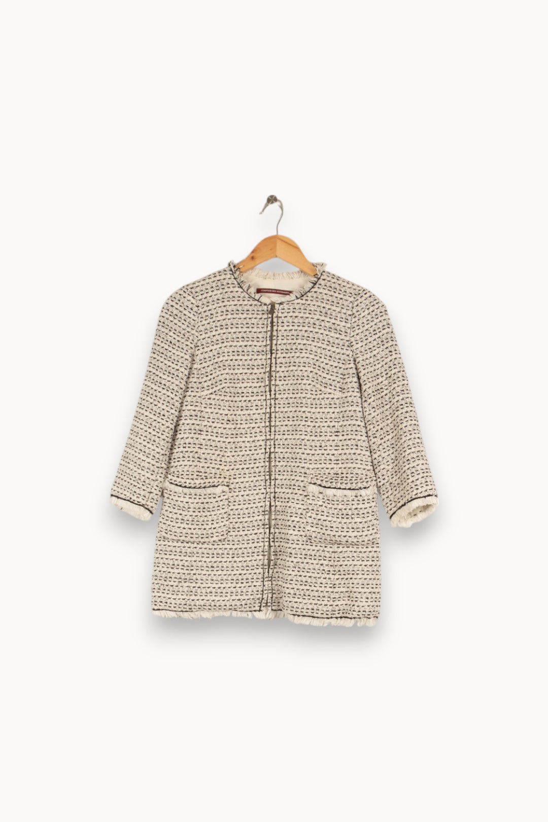 Veste noire et blanche - Taille XS/34 de la marque Comptoir des Cotonniers | PARAD42648 - Vendu par Paradigme - Image 1