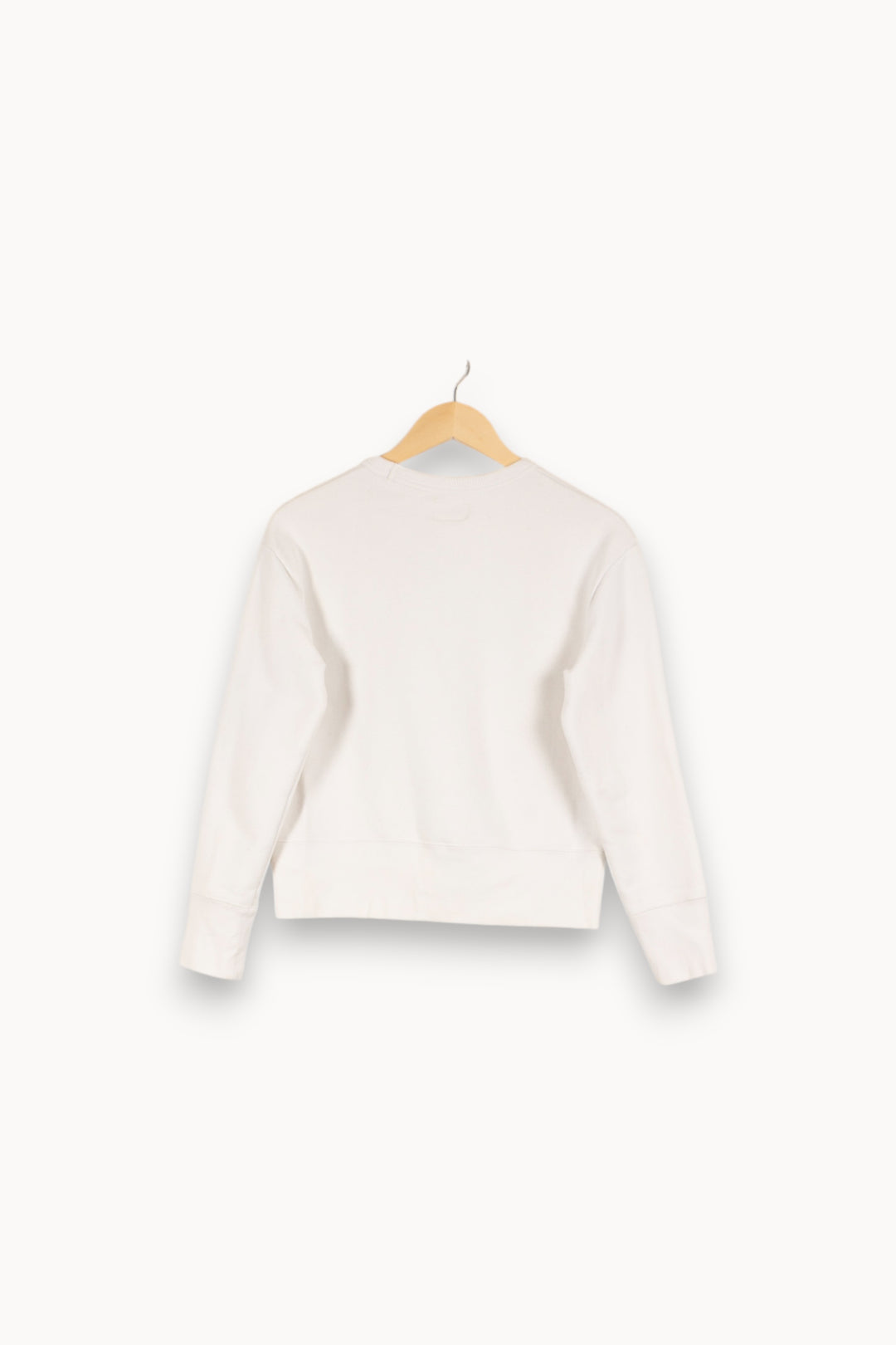 Pull blanc - Taille XS/34 de la marque Bellerose | PARAD42666 - Vendu par Paradigme - Image 3