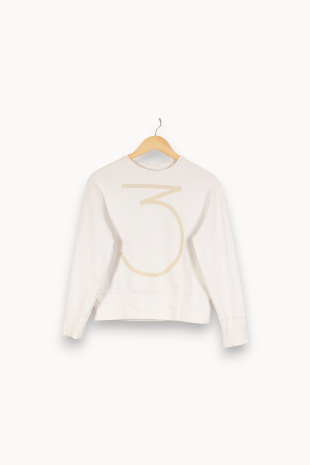 Pull blanc - Taille XS/34 de la marque Bellerose | PARAD42666 - Vendu par Paradigme - Image 1