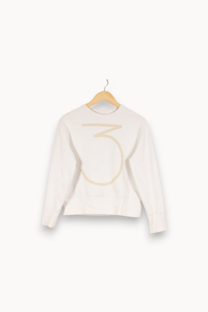 Pull blanc - Taille XS/34 de la marque Bellerose | PARAD42666 - Vendu par Paradigme - Image 1