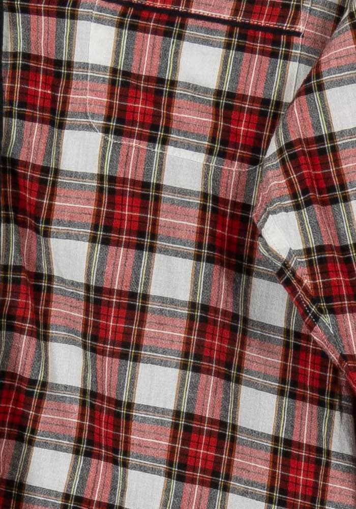 Chemise à carreaux rouge - Taille XXS/32 de la marque Soeur | PARAD42667 - Vendu par Paradigme - Image 3