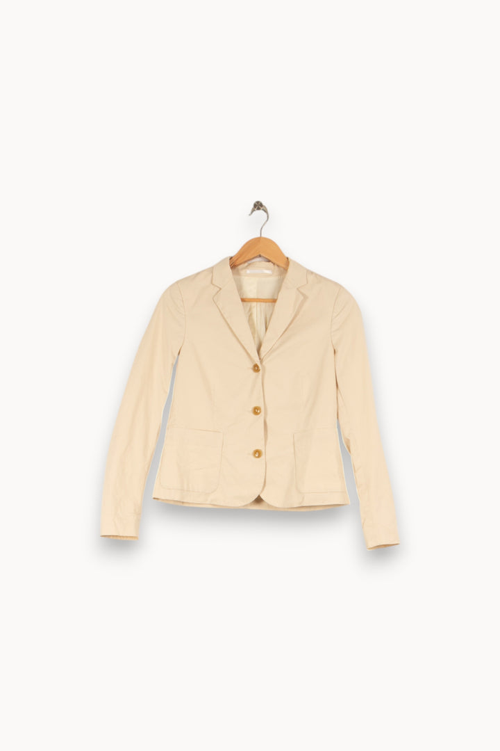 Blazer beige - Taille S/36 de la marque Filippa K | PARAD42680 - Vendu par Paradigme - Image 1