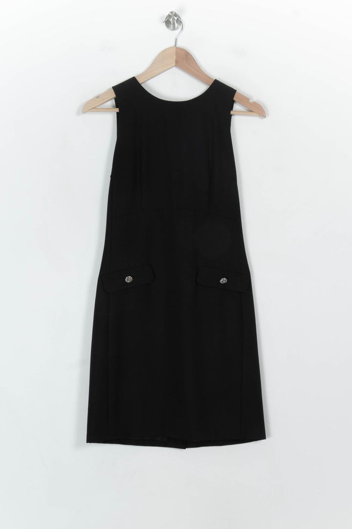 Robe noire - Taille S/36 de la marque Tara Jarmon | PARAD42704 - Vendu par Paradigme - Image 2