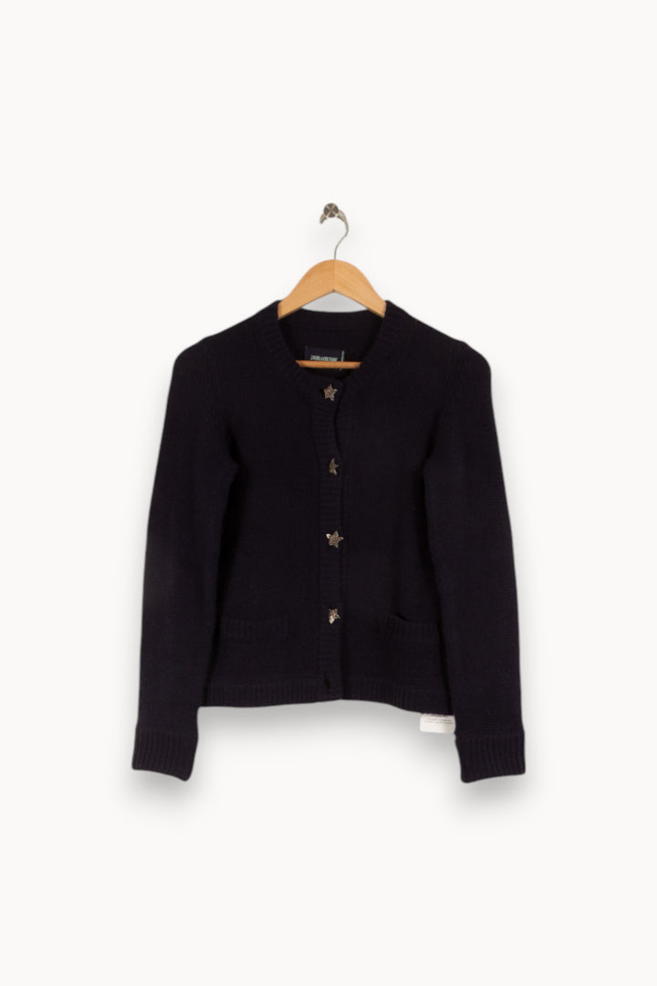 Cardigan Bleu - Taille S/36 de la marque Zadig&Voltaire | PARAD42705 - Vendu par Paradigme - Image 1