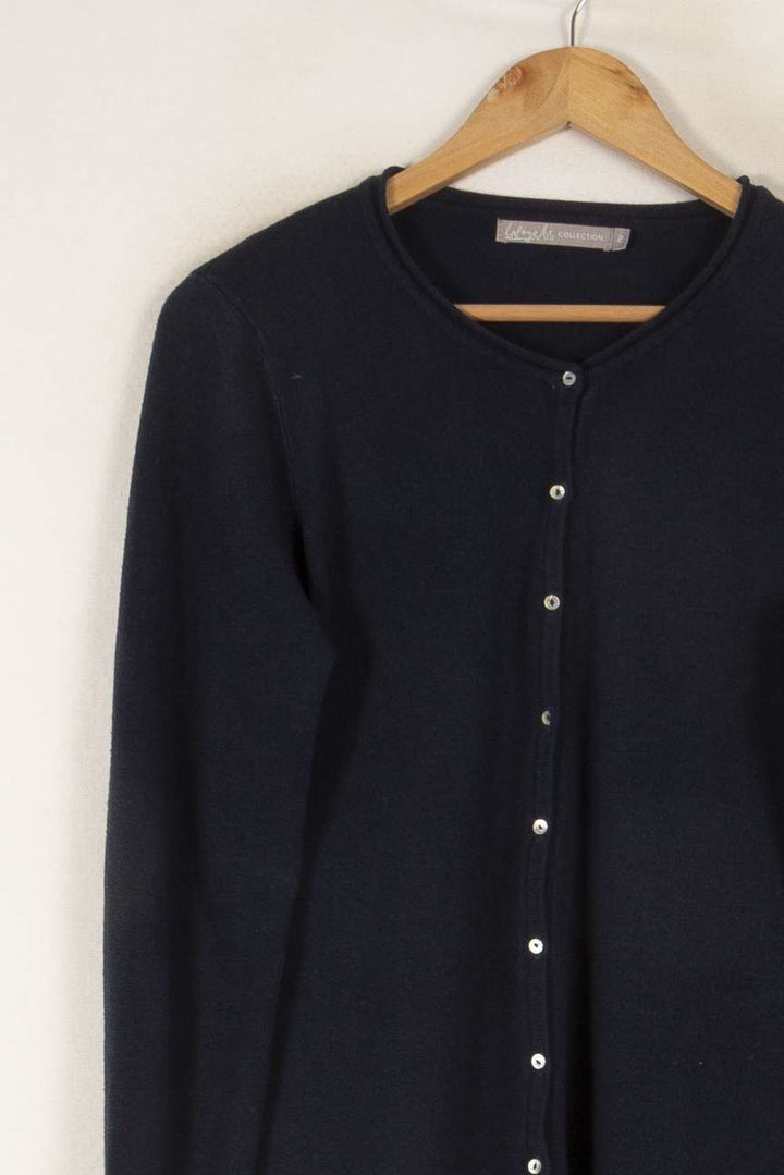 Cardigan bleu - Taille M/38 de la marque Galeries Lafayette | PARAD42710 - Vendu par Paradigme - Image 2