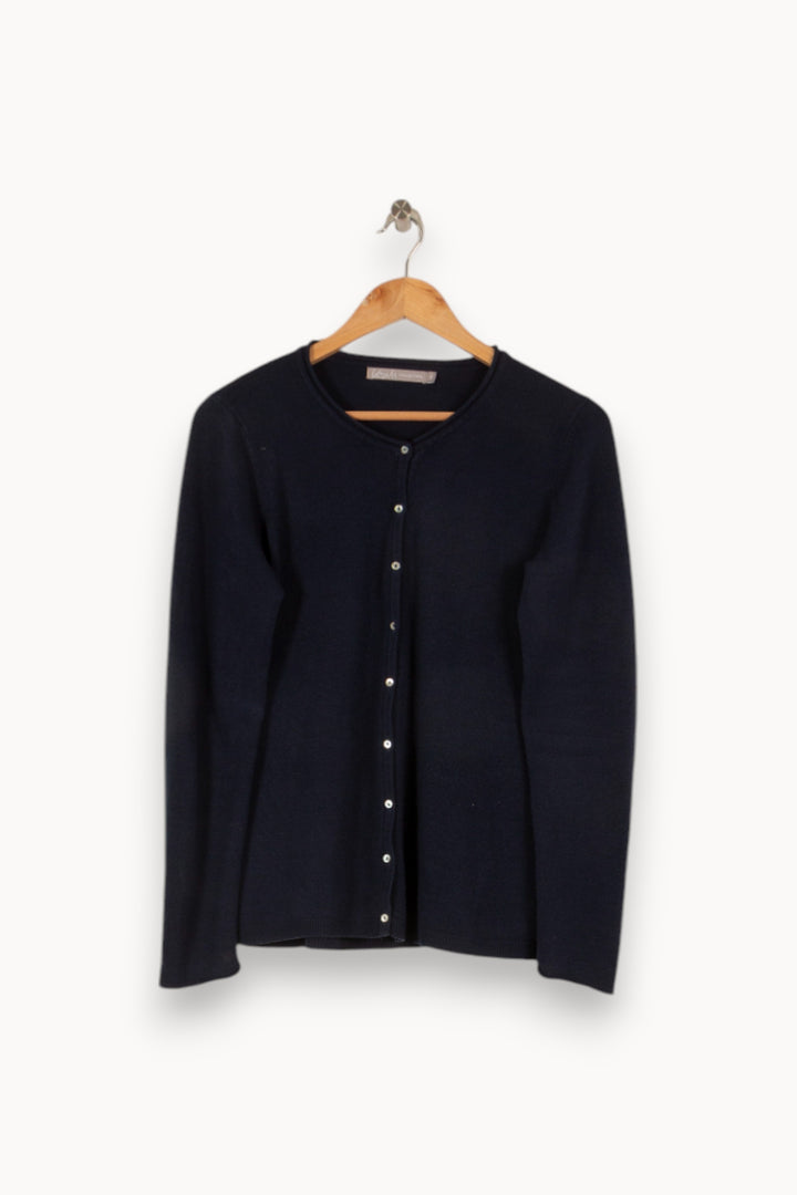 Cardigan bleu - Taille M/38 de la marque Galeries Lafayette | PARAD42710 - Vendu par Paradigme - Image 1