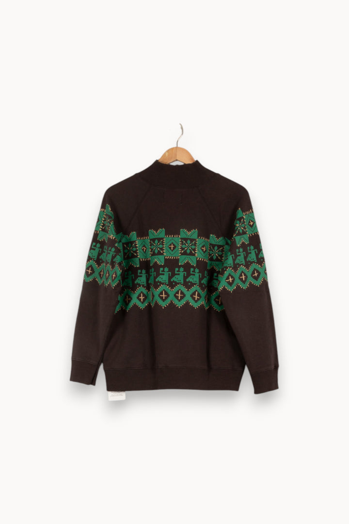 Pull noir à motif - Taille S/36 de la marque Léon & Harper | PARAD42711 - Vendu par Paradigme - Image 3