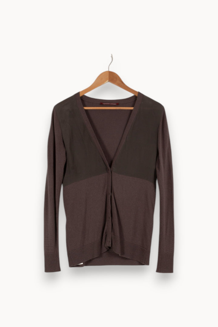 Cardigan beige - Taille S/36 de la marque Comptoir des Cotonniers | PARAD42719 - Vendu par Paradigme - Image 1