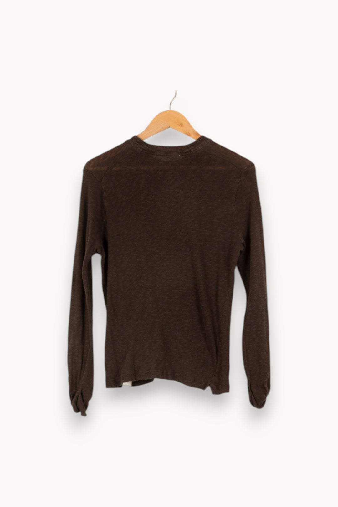 Sweat gris foncé - Taille S/36 de la marque American Vintage | PARAD42743 - Vendu par Paradigme - Image 3