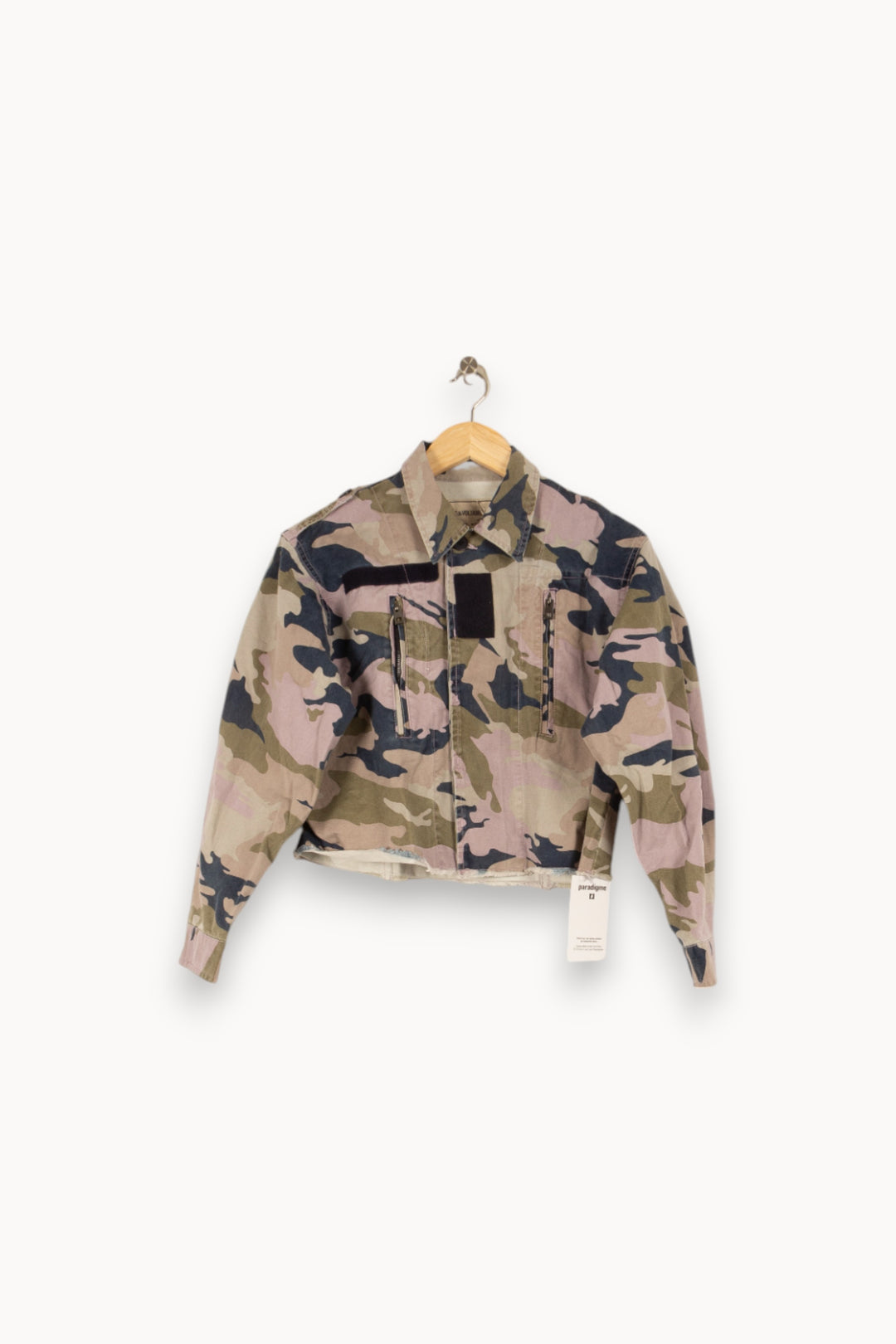 Veste militaire multicolore - Taille S/36 de la marque Zadig&Voltaire | PARAD42745 - Vendu par Paradigme - Image 1