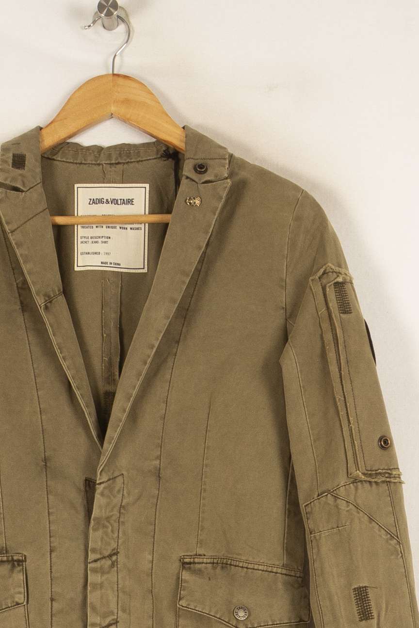 Veste verte - Taille XS/34 de la marque Zadig&Voltaire | PARAD42746 - Vendu par Paradigme - Image 2