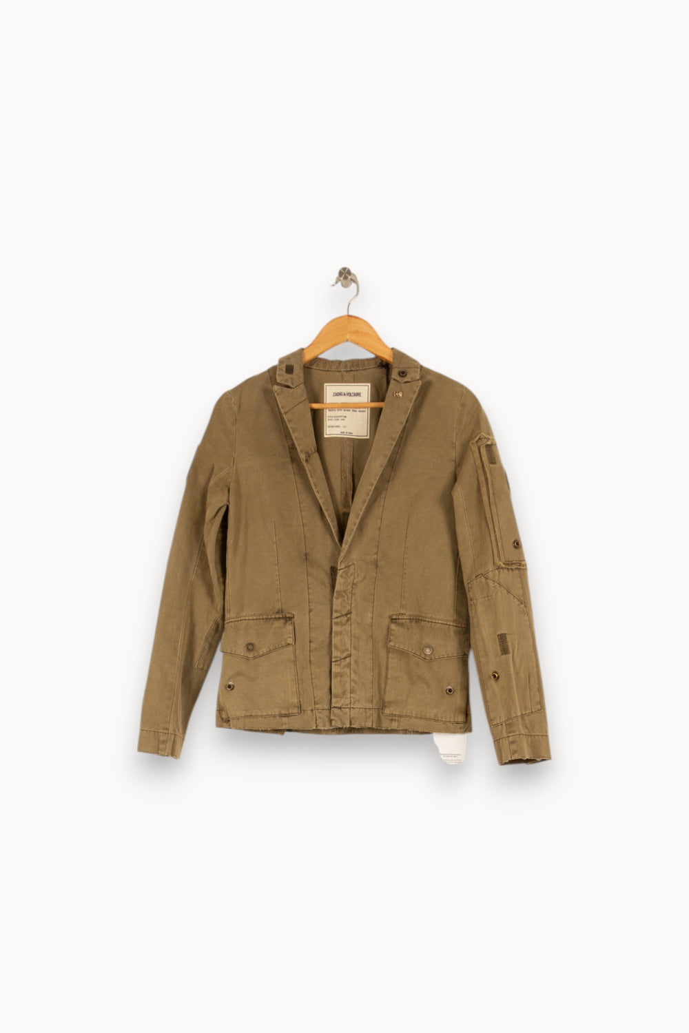 Veste verte - Taille XS/34 de la marque Zadig&Voltaire | PARAD42746 - Vendu par Paradigme - Image 1