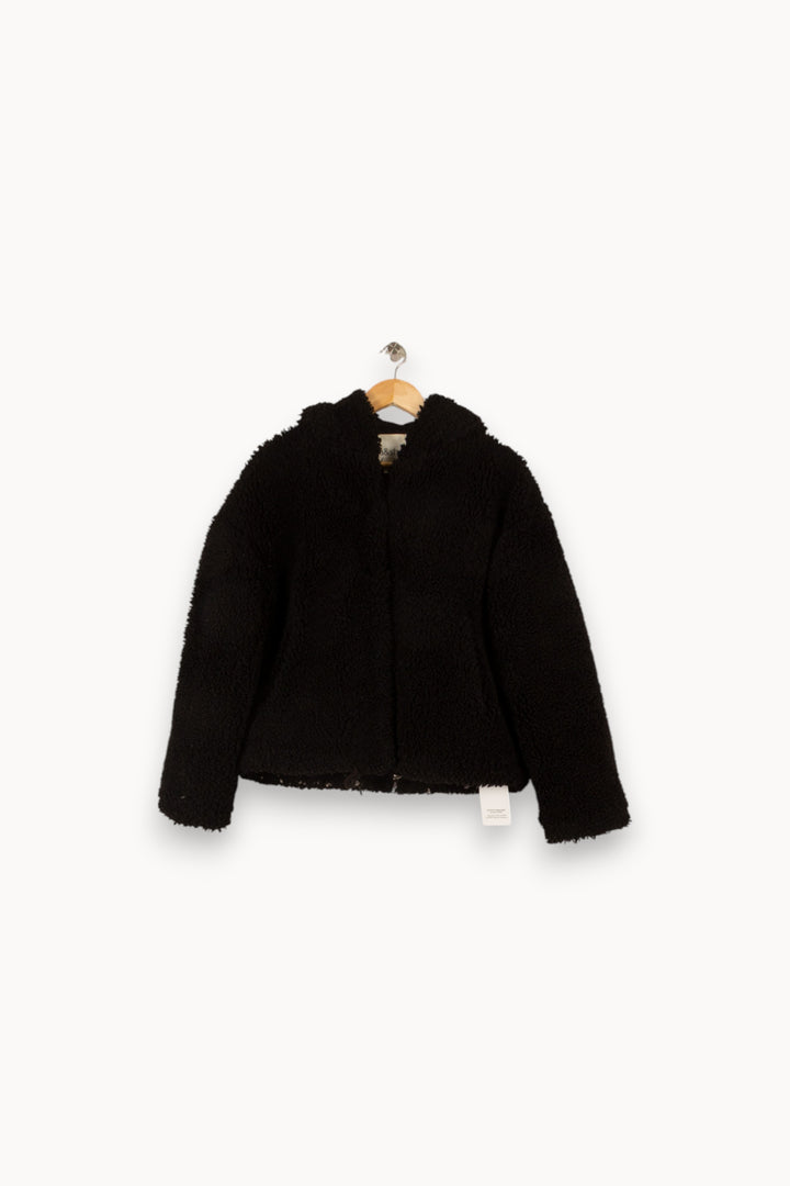 Manteau noir - Taille S/36 de la marque ba&sh | PARAD42750 - Vendu par Paradigme - Image 1
