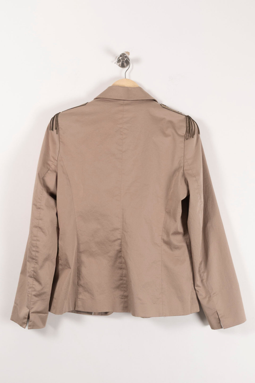 Manteau beige - Taille M/38 de la marque Sandro | PARAD42754 - Vendu par Paradigme - Image 4