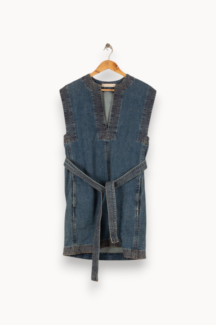 Robe courte bleue - Taille S/36 de la marque Vanessa Bruno | PARAD42774 - Vendu par Paradigme - Image 1