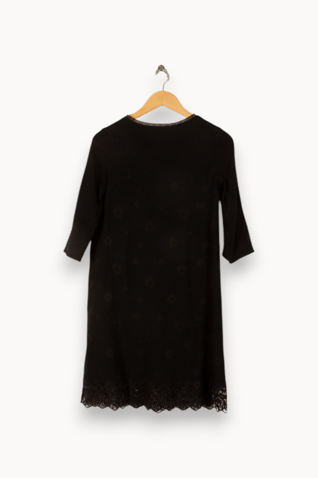 Robe Midi Noire - Taille XS/34 de la marque Claudie Pierlot | PARAD42776 - Vendu par Paradigme - Image 4