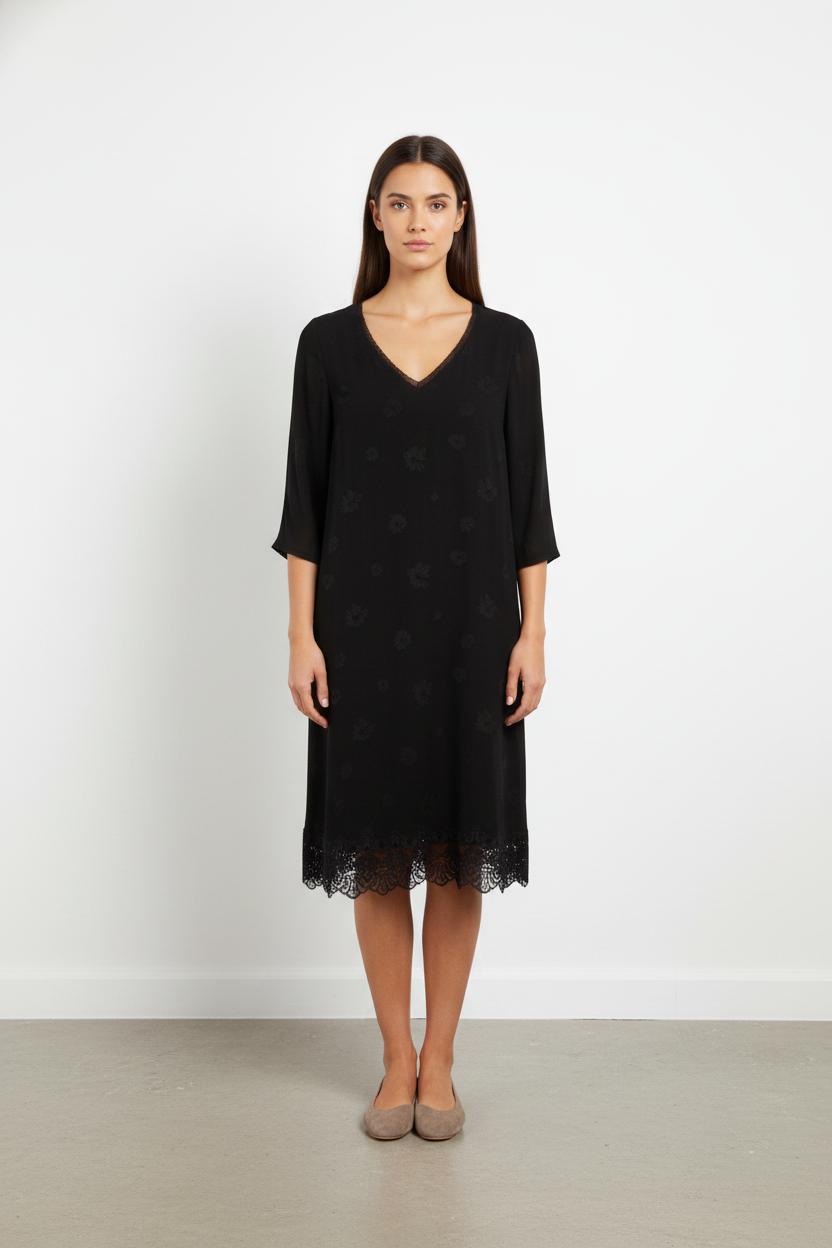 Robe Midi Noire - Taille XS/34