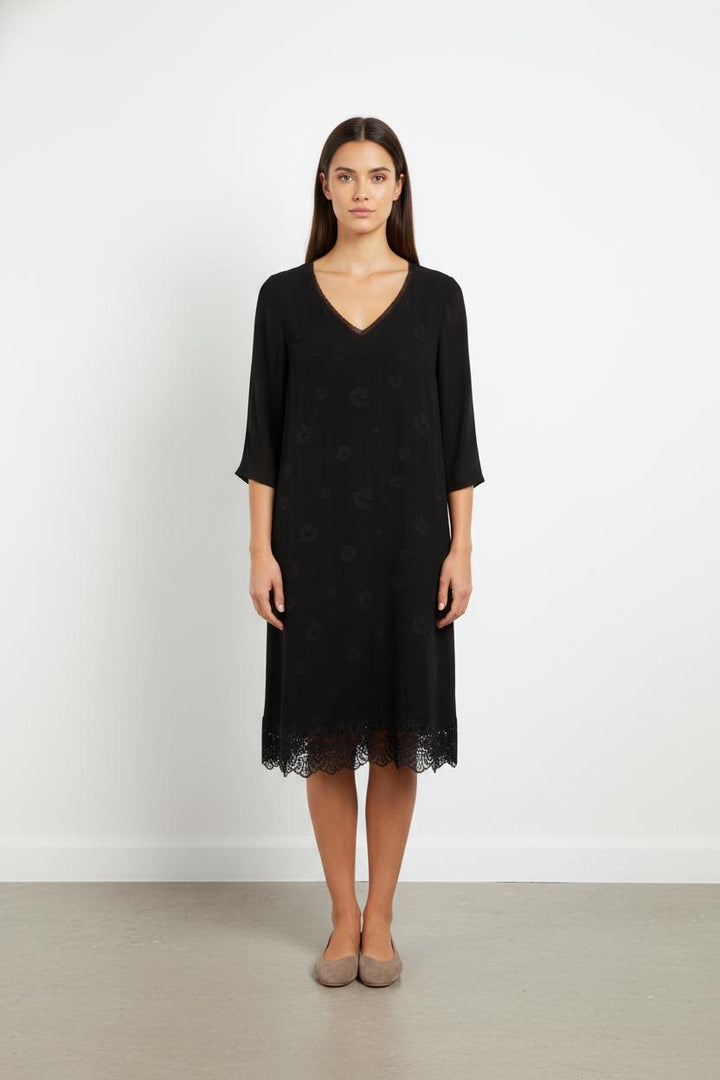 Robe Midi Noire - Taille XS/34