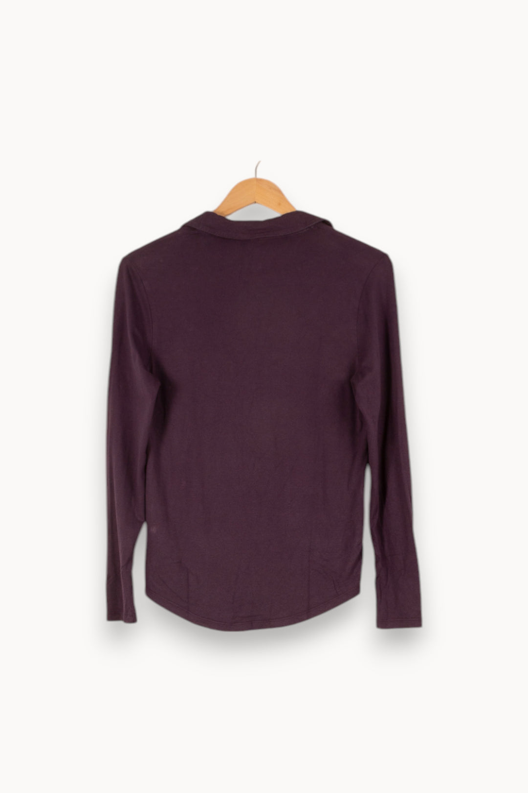 Chemise violette - Taille M/38 de la marque Majestic Filatures | PARAD42788 - Vendu par Paradigme - Image 3