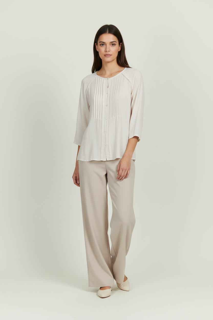 Blouse beige - Taille XS/34 de la marque Bimba y Lola | PARAD42819 - Vendu par Paradigme - Image 1